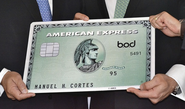 B.O.D. es la quinta entidad a nivel mundial en emisin de tarjetas American Express