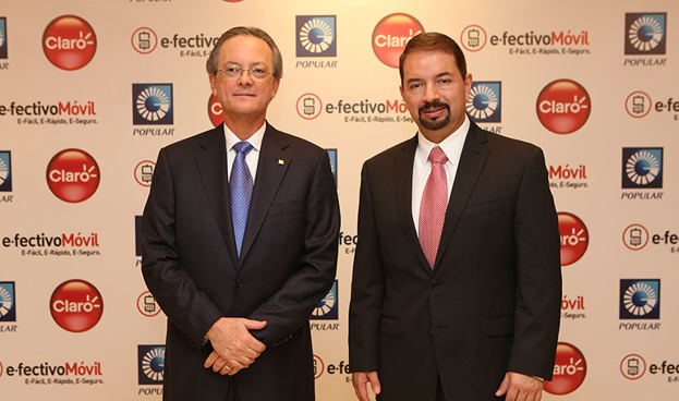 Claro y Banco Popular Dominicano presentan e.fectivo Mvil