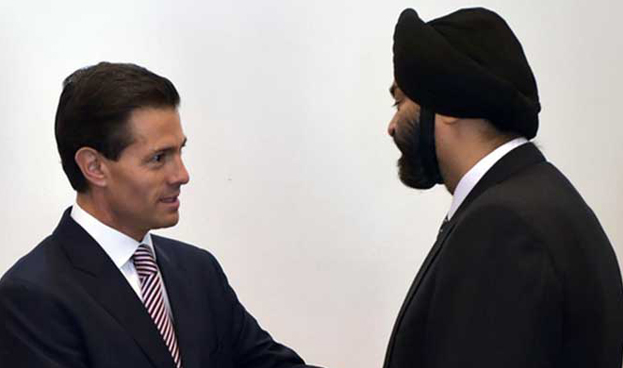 El Presidente mexicano recibió al CEO de MasterCard