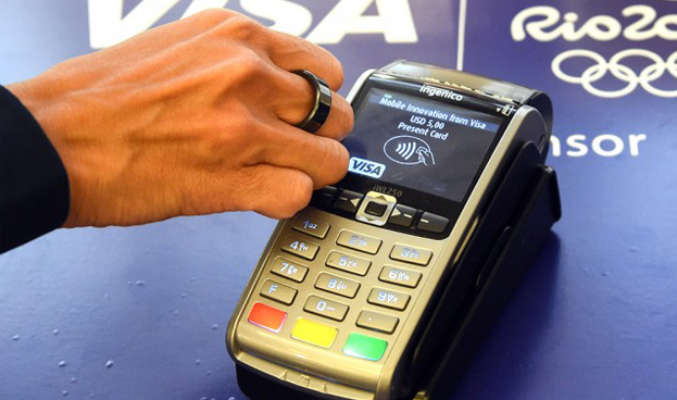 Visa lanza un anillo para los JJOO con el que poder pagar en los comercios