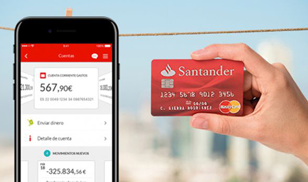 El Santander empuja la digitalización de banca móvil en América