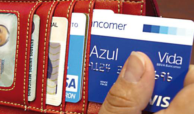 Crece 18,3% el uso de tarjetas de crédito en México