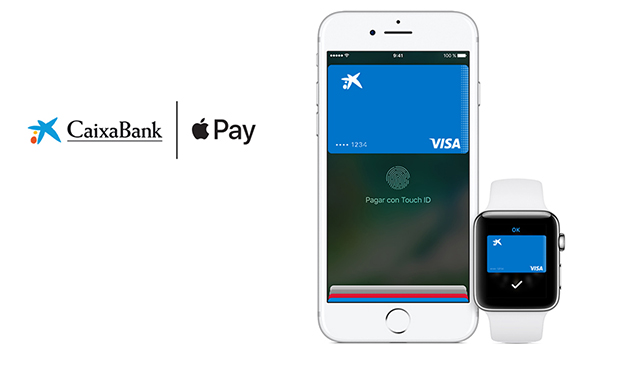 España: clientes de CaixaBank e ImaginBank ya pueden pagar con Apple Pay