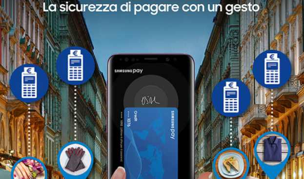 Samsung Pay alcanza los 21 mercados tras el lanzamiento del servicio de pagos móviles en Italia
