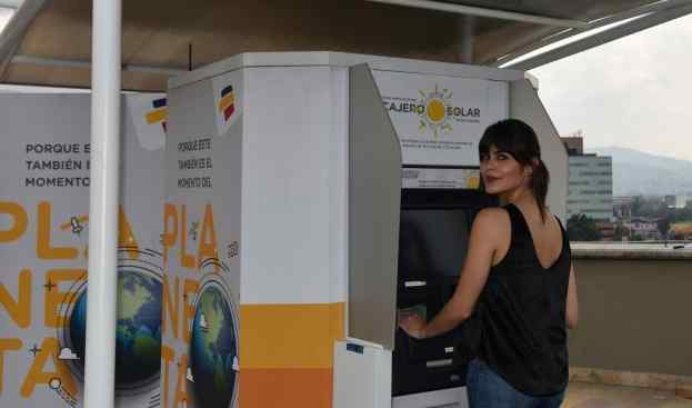 Medellín cuenta con el primer cajero automático solar de Colombia