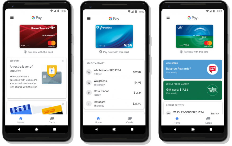 Google Pay te dejará pagarle a amigos, guardar boletos y usar en la Web