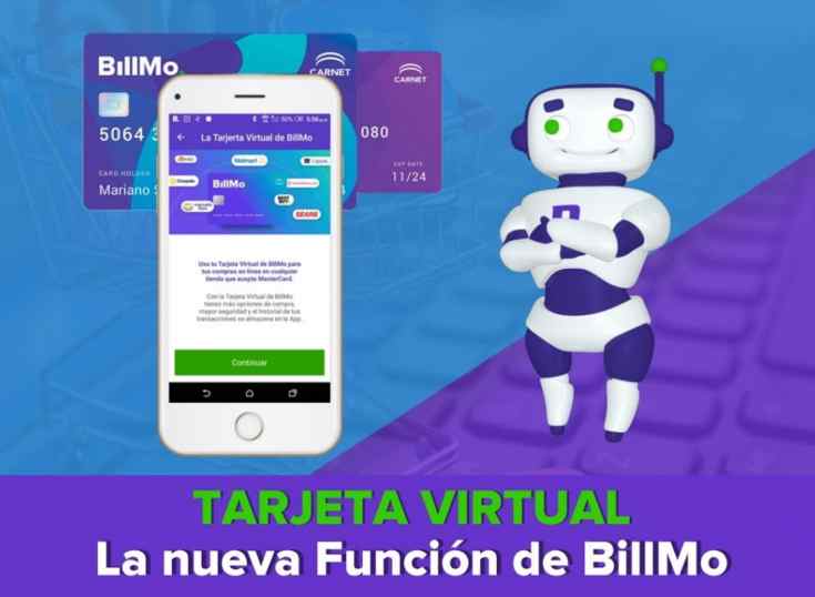 BillMo aade la funcin de tarjeta de dbito virtual a su aplicacin de billetera digital