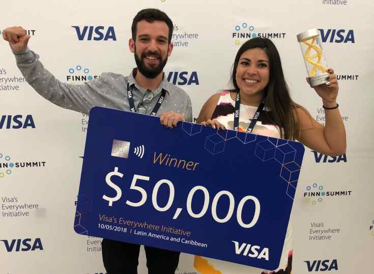 Startup culqi ganó concurso Visas Everywhere Initiative