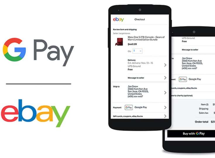 Google Pay se suma a Ebay a partir de abril