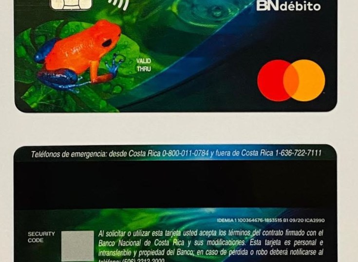 Costa Rica: Banco Nacional lanza la primera tarjeta de plstico reciclado de la regin