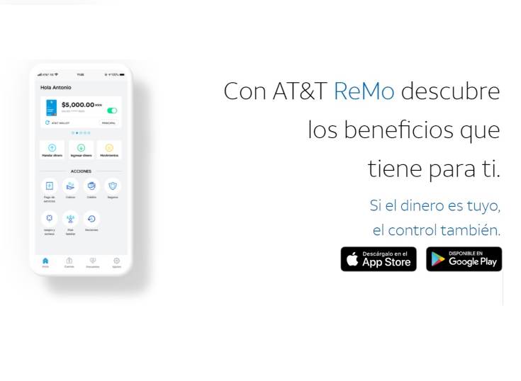 Mxico: AT&T y la fintech Broxel, lanzan su billetera electrnica ReMo