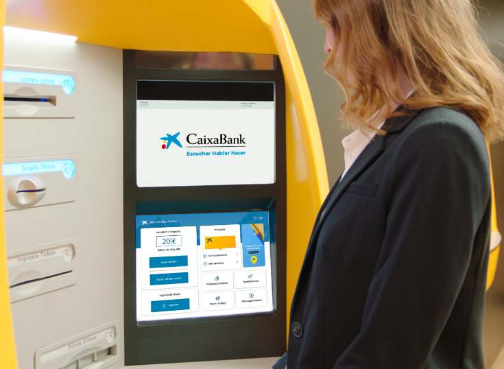 CaixaBank lleva la experiencia del móvil a sus cajeros