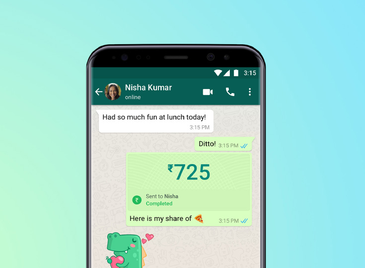 WhatsApp podrá duplicar su oferta de pagos en India
