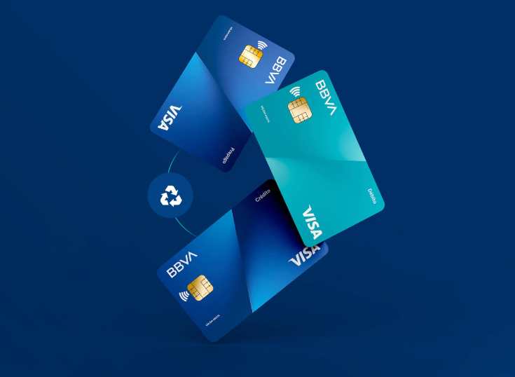 BBVA lidera en emisión de tarjetas recicladas