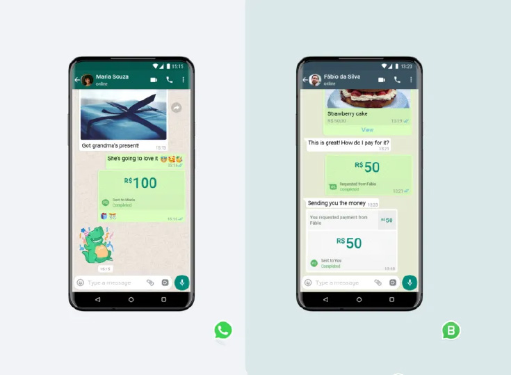 Banco do Brasil y Visa fomentan el uso de WhatsApp Pay