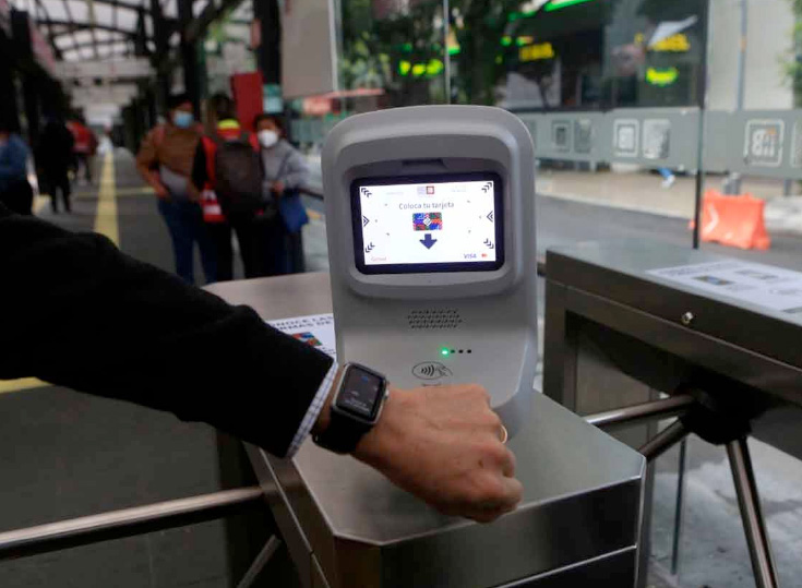 México: línea 4 del Metrobús aceptará pagos sin contacto y billeteras digitales