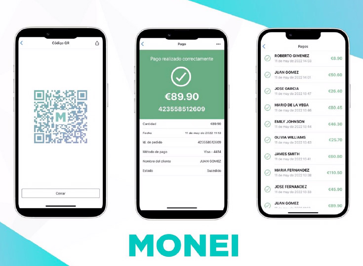 Monei lanza datfono disponible en mviles para comercios y autnomos