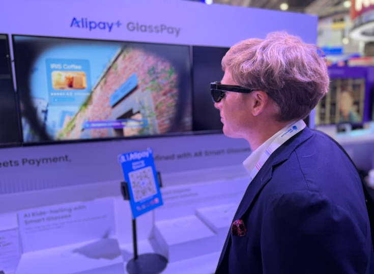 Alipay añade autenticación de pago biométrico a las gafas inteligentes