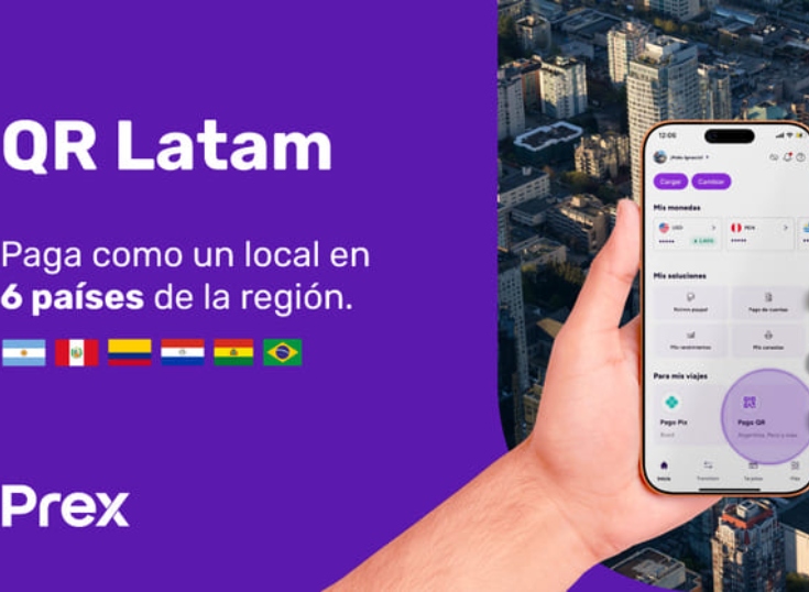 Prex Chile amplía los pagos con QR a seis mercados de América Latina